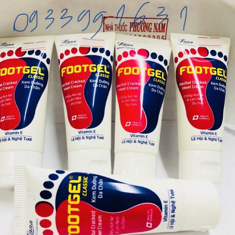 Kem dưỡng da nứt gót FOOTGEL 50g