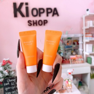 Mini kem dưỡng trắng da mini laneige radian c cream