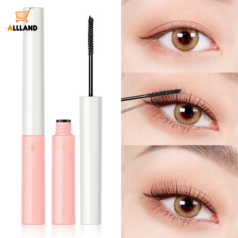 1 Mascara Sợi Lụa Siêu Mỏng Chống Nước Nhanh Khô Làm Dài Và Dày Mi Tự Nhiên
