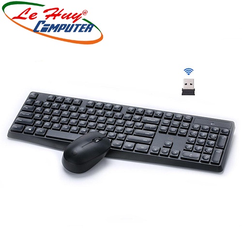 Bộ bàn phím và chuột không dây HP CS10 USB Chính Hãng