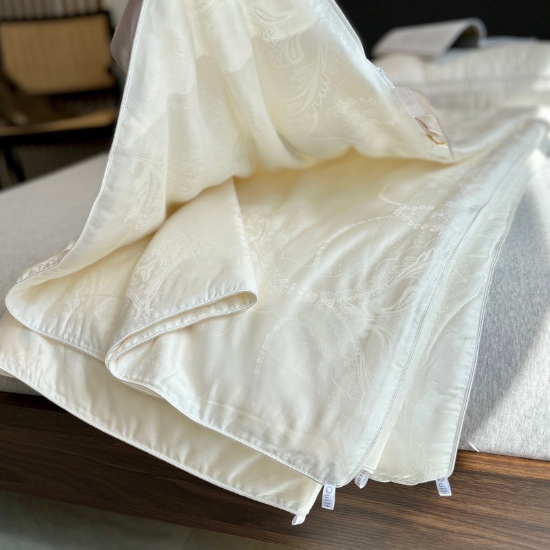 Ruột chăn cao cấp bông tơ tằm vỏ lụa kích thước 2mx2m3 nặng 1.5kg