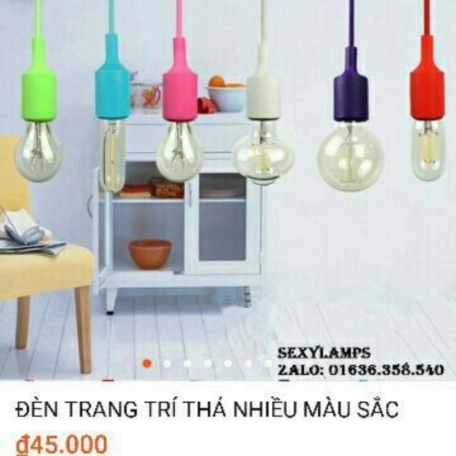 COMBO DÂY THẢ NHÌU MÀU VÀ BÓNG