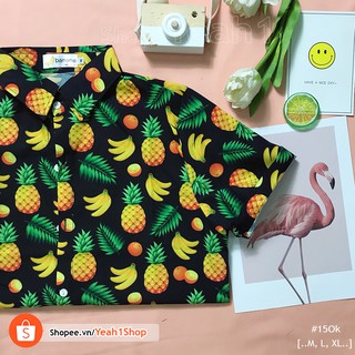 [Yeah1Shop]- Áo sơ mi chuối thơm mới (M, L, XL) (SMHH)