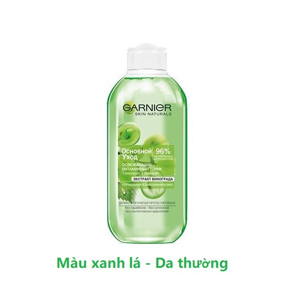 Nước hoa hồng Garnier Skin Naturals của Nga