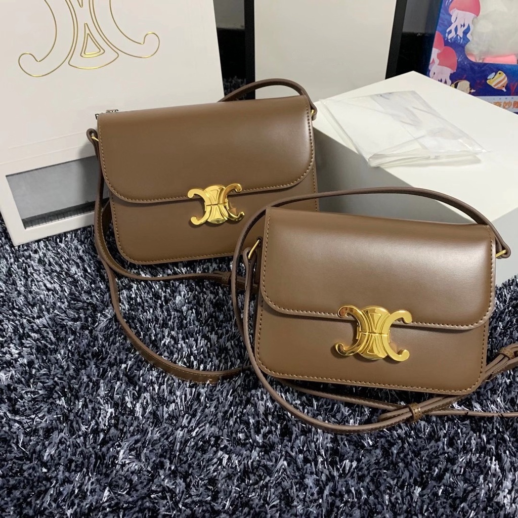 Túi xách đeo chéo nữ Ce-line, túi đeo vai Basic Jansi - FULLBOX sz18