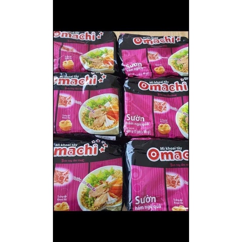  Mì Omachi Xốt Bò Hầm, Tôm Chua Cay, Sườn hầm ngũ quả | BigBuy360 - bigbuy360.vn