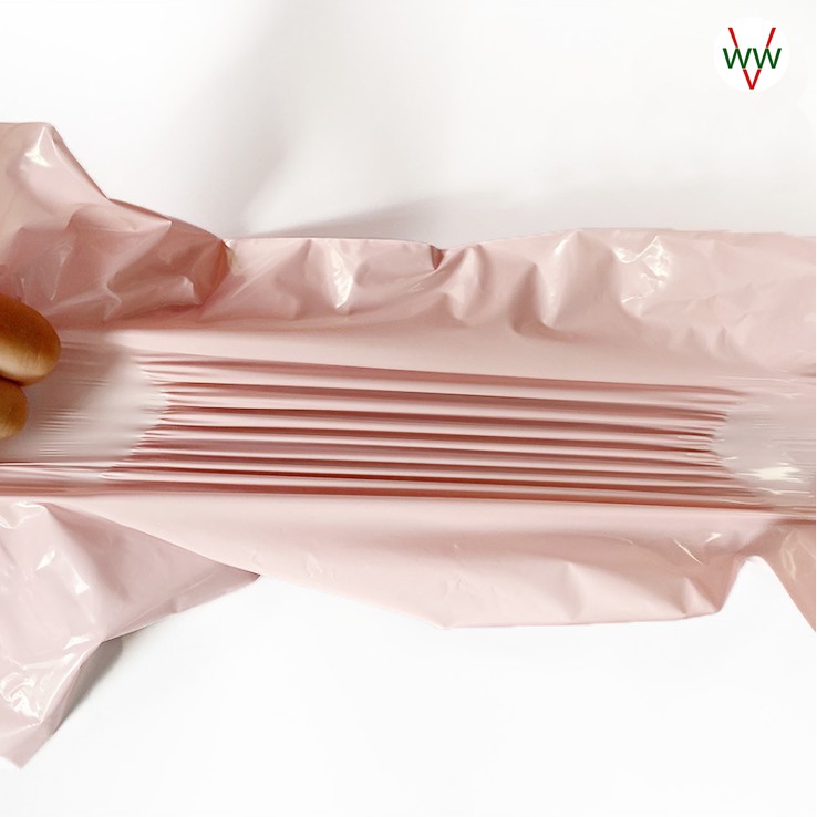 Túi Đóng Gói Hàng Niêm Phong Tự Dính Size 32x45 Màu Hồng Đào WINWIN4VIC Gói Hàng Niêm Phong Tự Dính