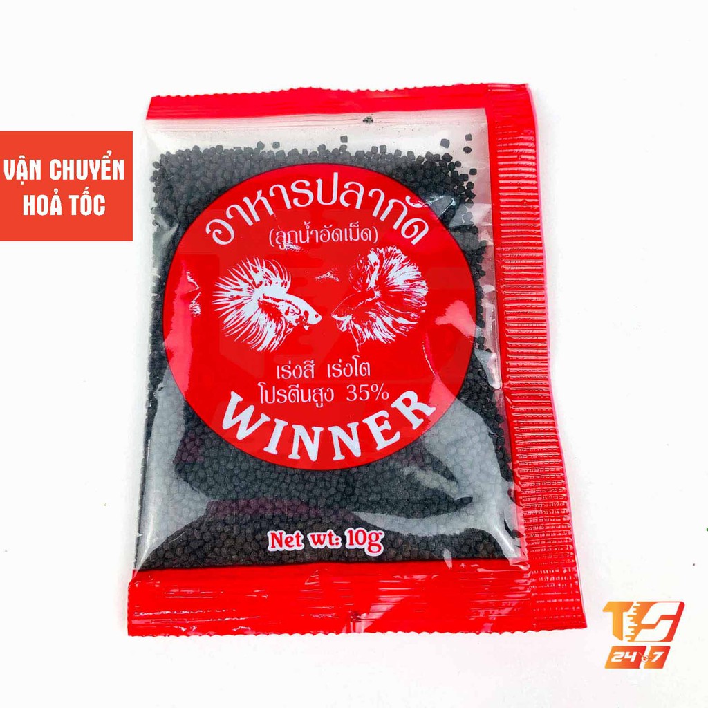 Thức Ăn Cá Winner 10g - Cám Cho Cá Cảnh, Betta Thái