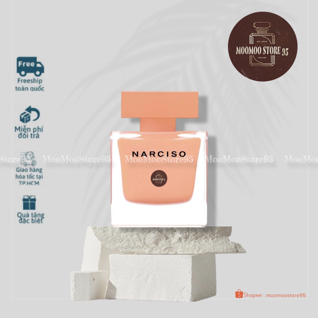 -𝐌𝐨𝐨𝐌𝐨𝐨- Narciso Eau de Parfum Ambrée EDP | Nước hoa Nữ | Thu hút và sang trọng