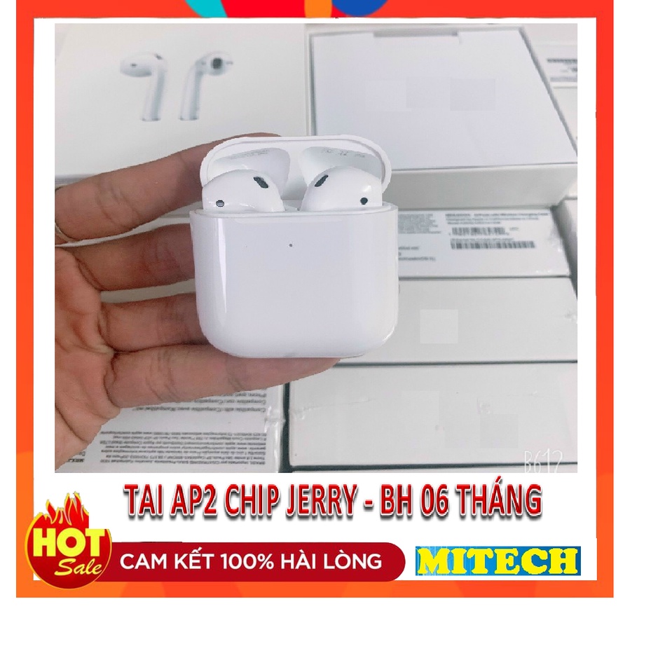 Tai nghe bluetooth Ap2 định vị đổi tên dùng cho tất cả các dòng điện thoại - Bảo Hành 6 Tháng