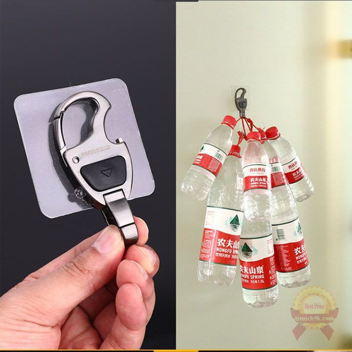 Miếng dán tường treo đồ tranh ảnh ổ điện tái sử dụng nhiều lần LAMA