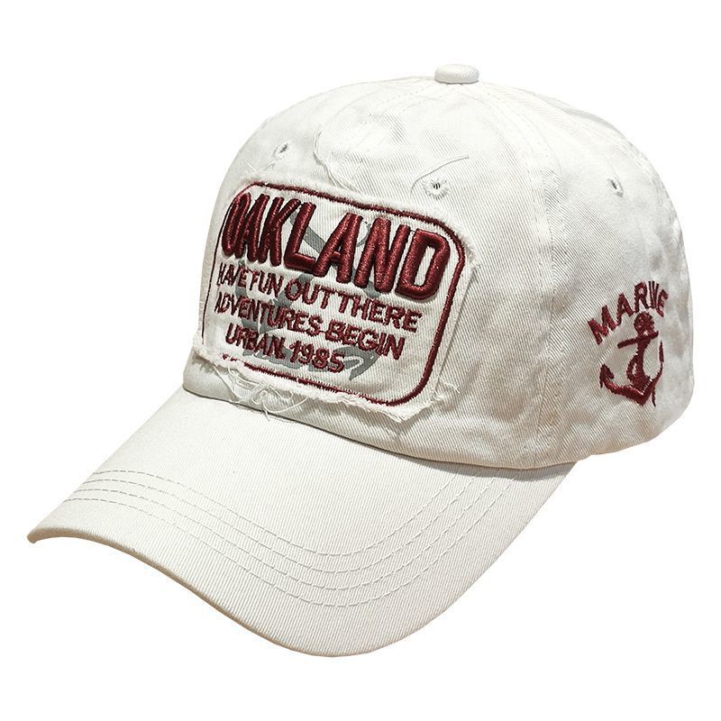 Mũ lưỡi trai thêu chữ thời trang cho nam nữ trẻ trung