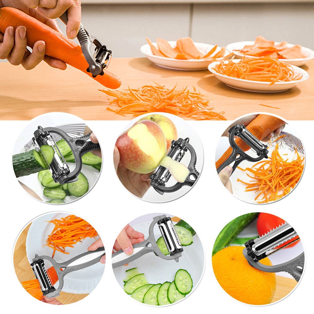 Dụng Cụ Bào Rau Củ Quả 3 Trong 1 Đa Năng
