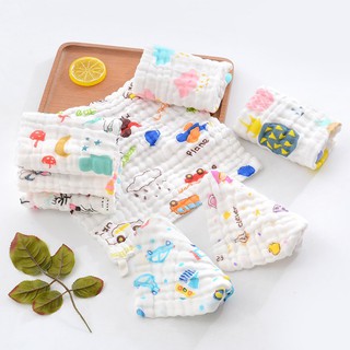 ( KHĂN XÔ ) SET 10 KHĂN MẶT XÔ COTTON 6 LỚP CHO BÉ / COMBO 10 CHIẾC Khăn Sữa Cho Bé CHUẨN 6 LỚP DÀY DẶN