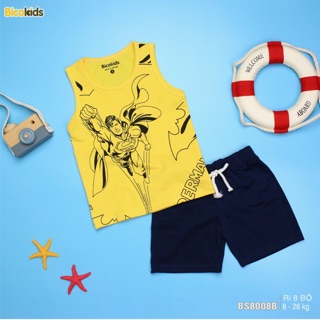 Bộ đùi bé trai 8-28kg cotton Bicokids