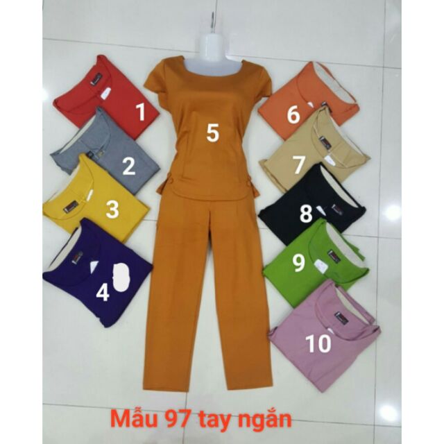 Combo bộ thun cotton mịn cho khách sỉ