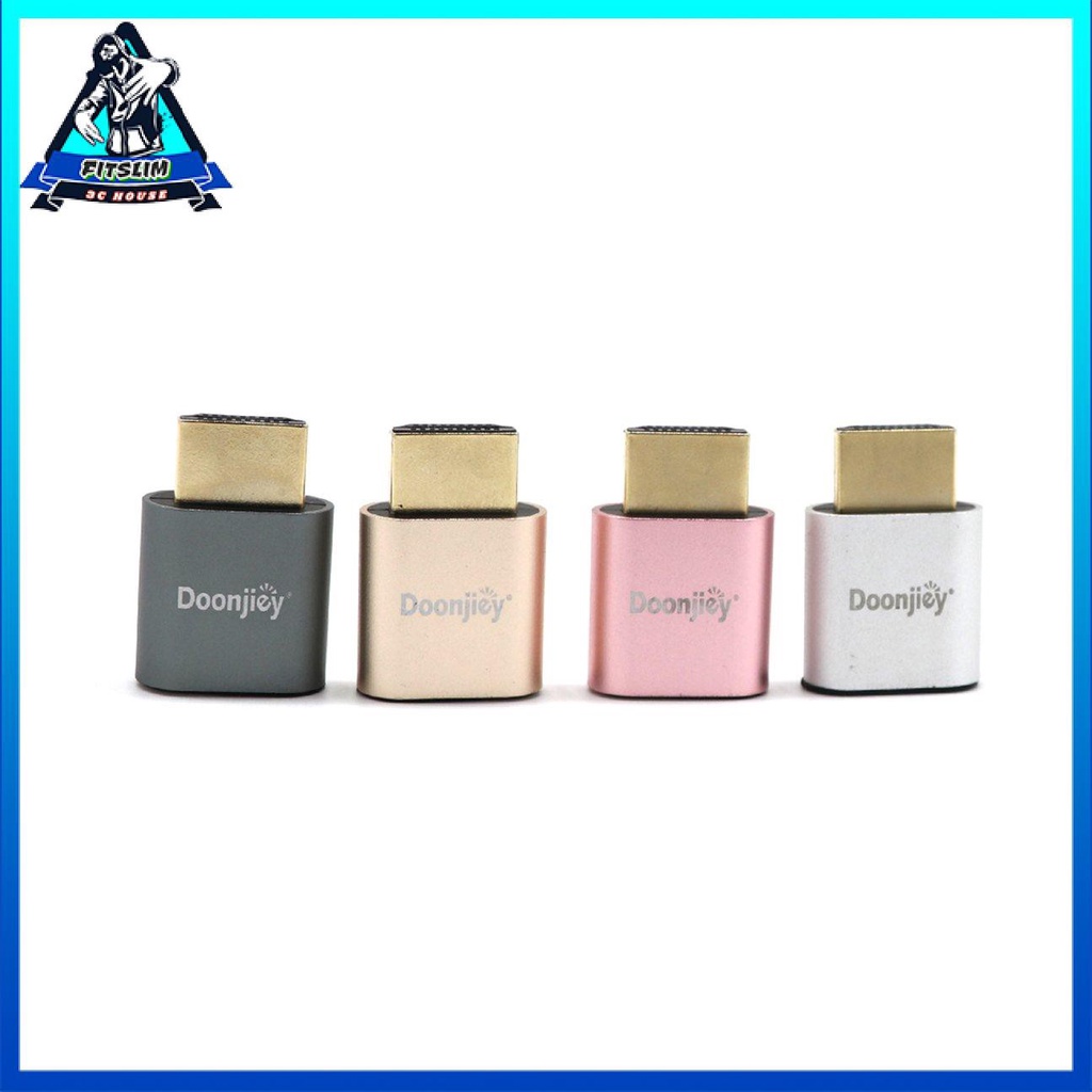 Đầu cắm VGA HDMI giả lập màn hình ảo DDC Edid 1920x1080P