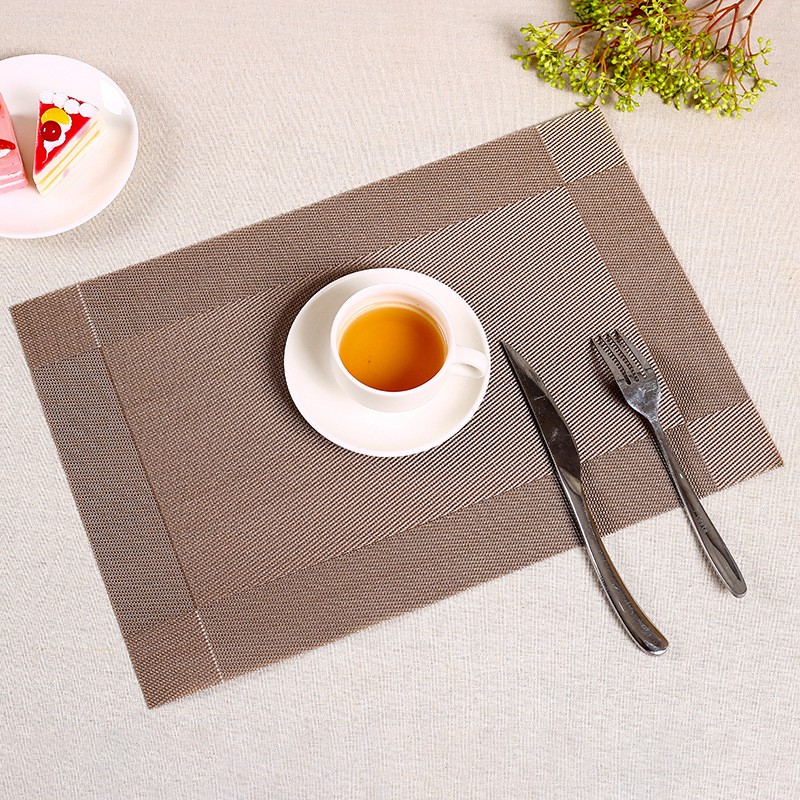 Tấm lót bàn ăn Teslin cao cấp Elliver cách nhiệt chống nước chống trơn trượt _L39
