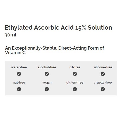 Serum sáng da Ethylated Ascorbic Acid 15% Solution – The Ordinary.