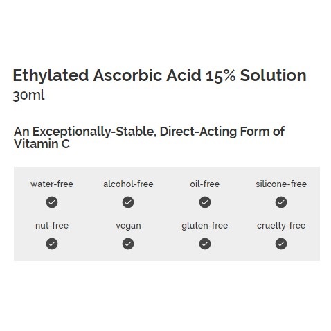 [CANADA- Full Bill]Serum sáng da Ethylated Ascorbic Acid 15% Solution – The Ordinary.