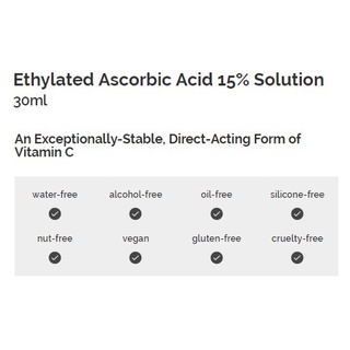 [CANADA- Full Bill]Serum sáng da Ethylated Ascorbic Acid 15% Solution – The Ordinary.