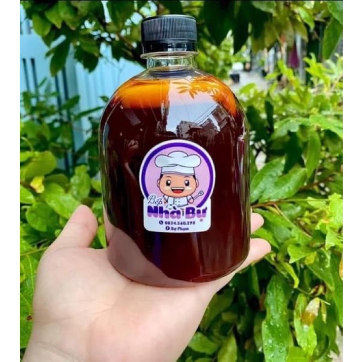 Chai tròn lùn 500ml fi 28 nhựa dày cứng + nắp