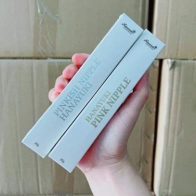 Kem dưỡng nhũ hoa Hanayuki Pinkish Nipple dưỡng da vùng nhũ hoa trắng hồng tươi tắn tuýp 20gr | BigBuy360 - bigbuy360.vn