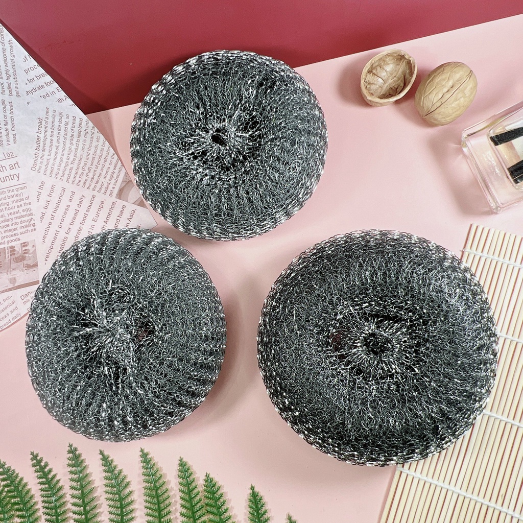 Cước Rửa Chén, Chà Nồi Tẩy Vết Bẩn Loại To DẠNG BÁNH XE