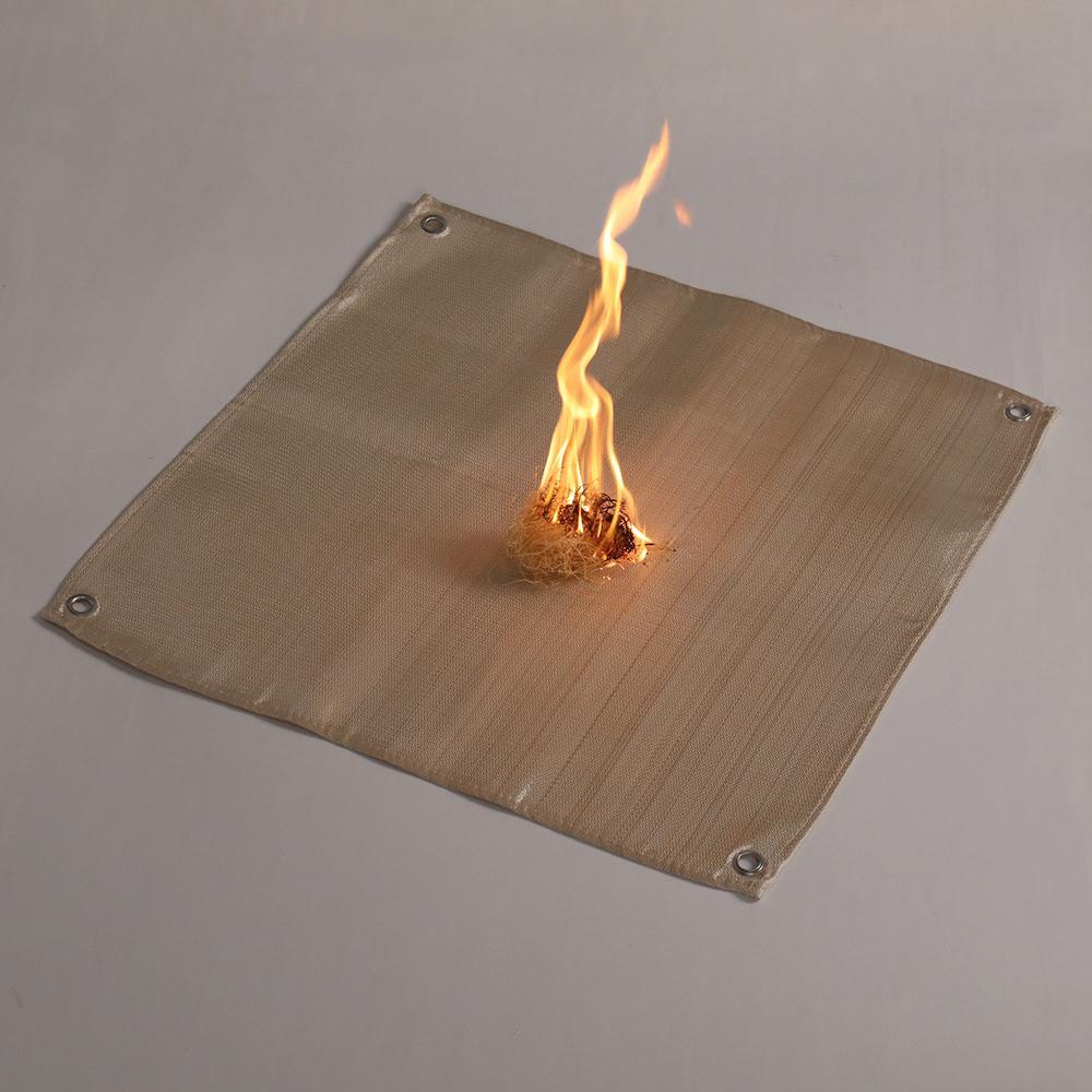 Tấm Thảm Trải Lò Nướng Bbq Chống Bỏng Tiện Dụng Mang Theo Cắm Trại