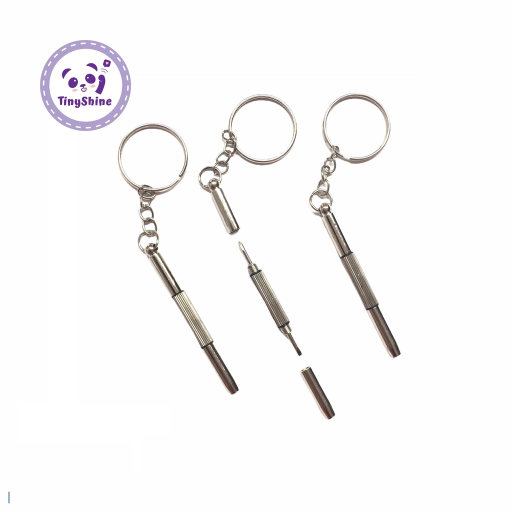 Tua Vít Vặn Mini 4 Trong 1 Chất Liệu Vỏ Nhôm Dày Tiện Lợi