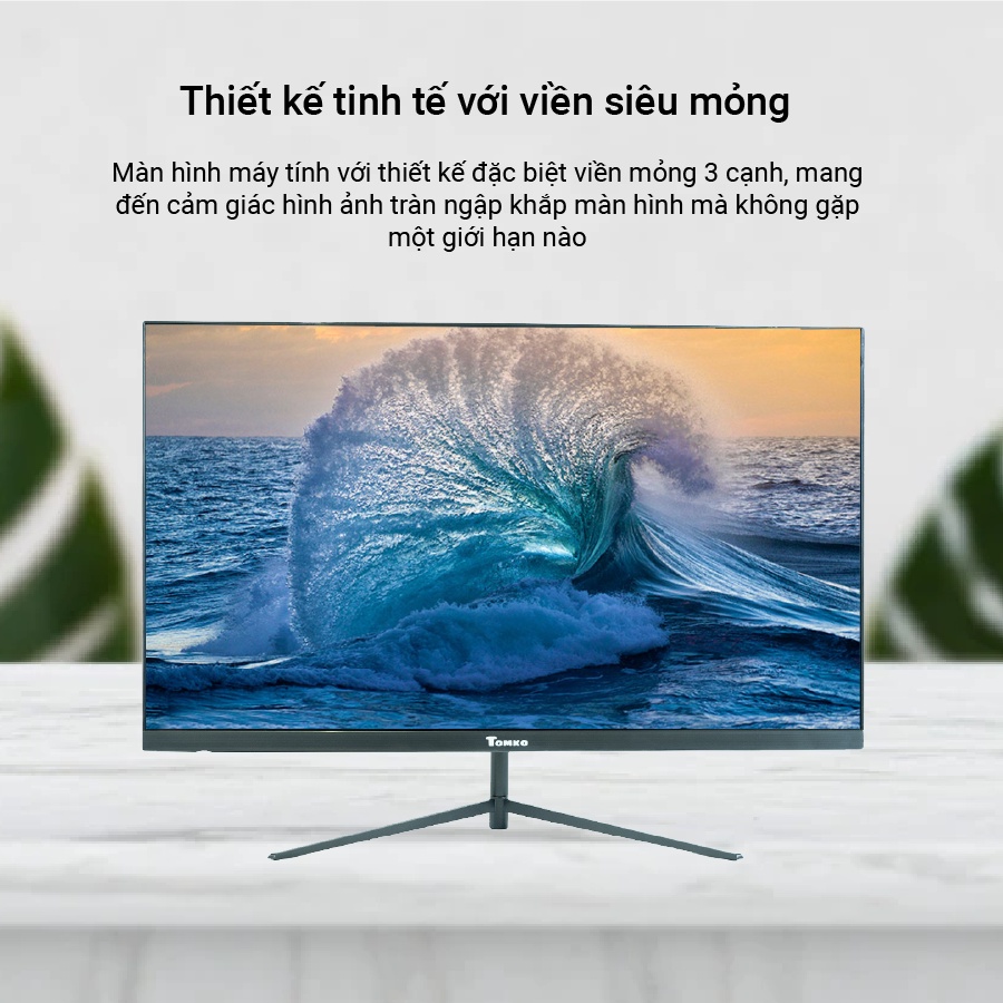 Màn hình máy tính Tomko T2721F FHD 27 inch Full 3 viền IPS 75Hz (HDMI+VGA+DC)- siêu rẻ siêu chất lượng - Hàng chính hãng | BigBuy360 - bigbuy360.vn