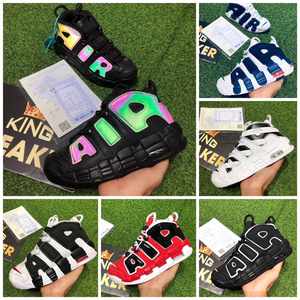 [FREESHIP+Bill+TẤT] Giày Uptempo 6 màu nam nữ size 36-44 + full box + bill + tặng tất