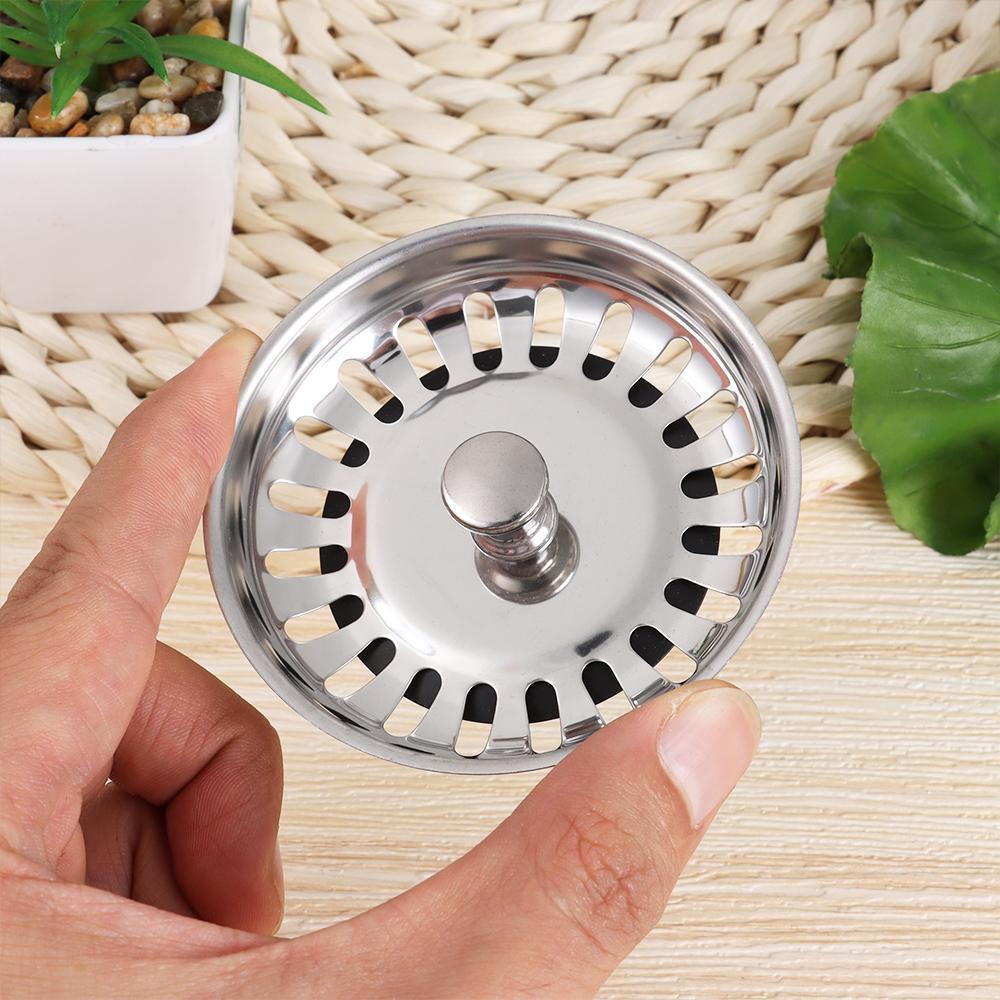 Nắp Đậy Cống Thoát Nước Bồn Rửa Chén Bằng Thép Không Gỉ 304 79mm
