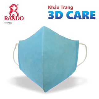 KHẨU TRANG 3D CARE - SET 10 CÁI - RANDO