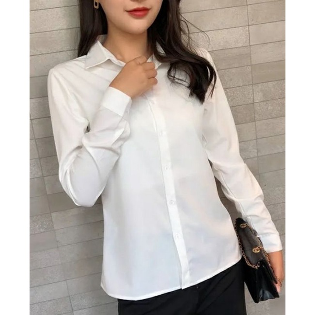 ÁO SƠ MI NỮ TRẮNG TAY DÀI, TAY ÁO BỒNG BỀNH TRẺ TRUNG VÀ SÀNH ĐIỆU ,KIRA'S DESIGN HÀNG ĐẸP AM95 | BigBuy360 - bigbuy360.vn