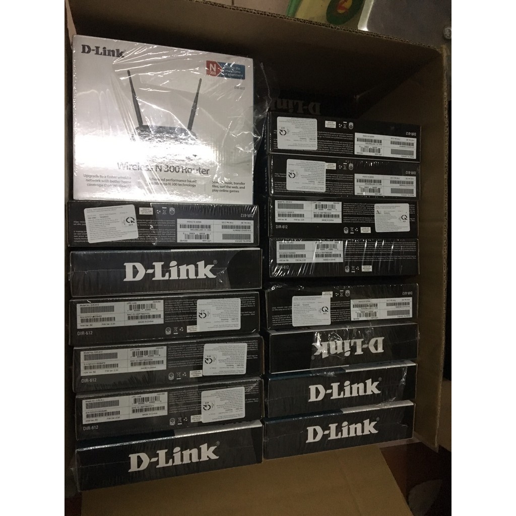 Bộ phát sóng Wifi D-link DIR 612 chuẩn băng thông 300mbps dlink 612