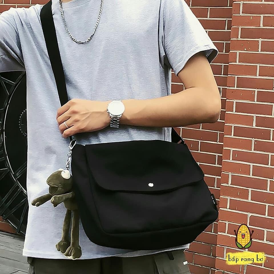 [ SALE ] Túi Tote Đeo Chéo Unisex Nam Nữ, Phong Cách Hàn Quốc