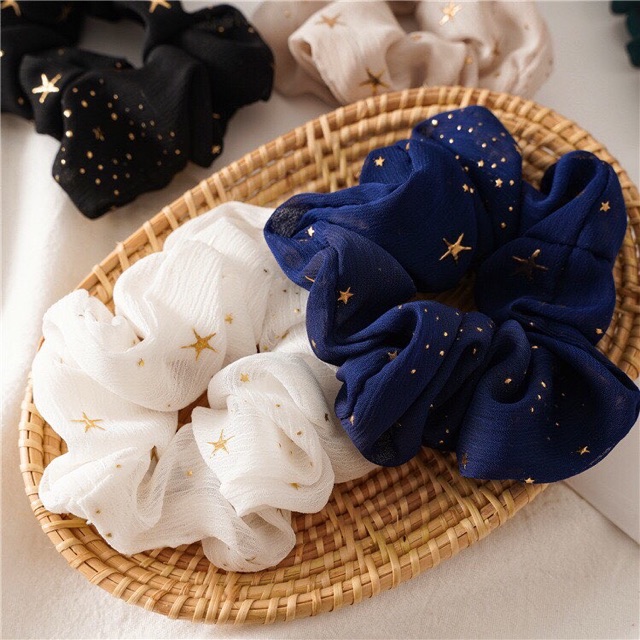 ⭐️Chun Scrunchie sao sáng lấp lánh
