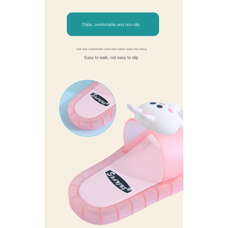 Dép Sandal Chống Trượt Phát Sáng Phong Cách Công Chúa Cho Bé Gái