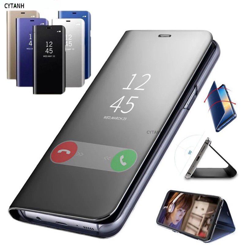 Bao Da Điện Thoại Nắp Lật Có Thể Làm Giá Đỡ Cho Samsung J7 Pro Sm 306