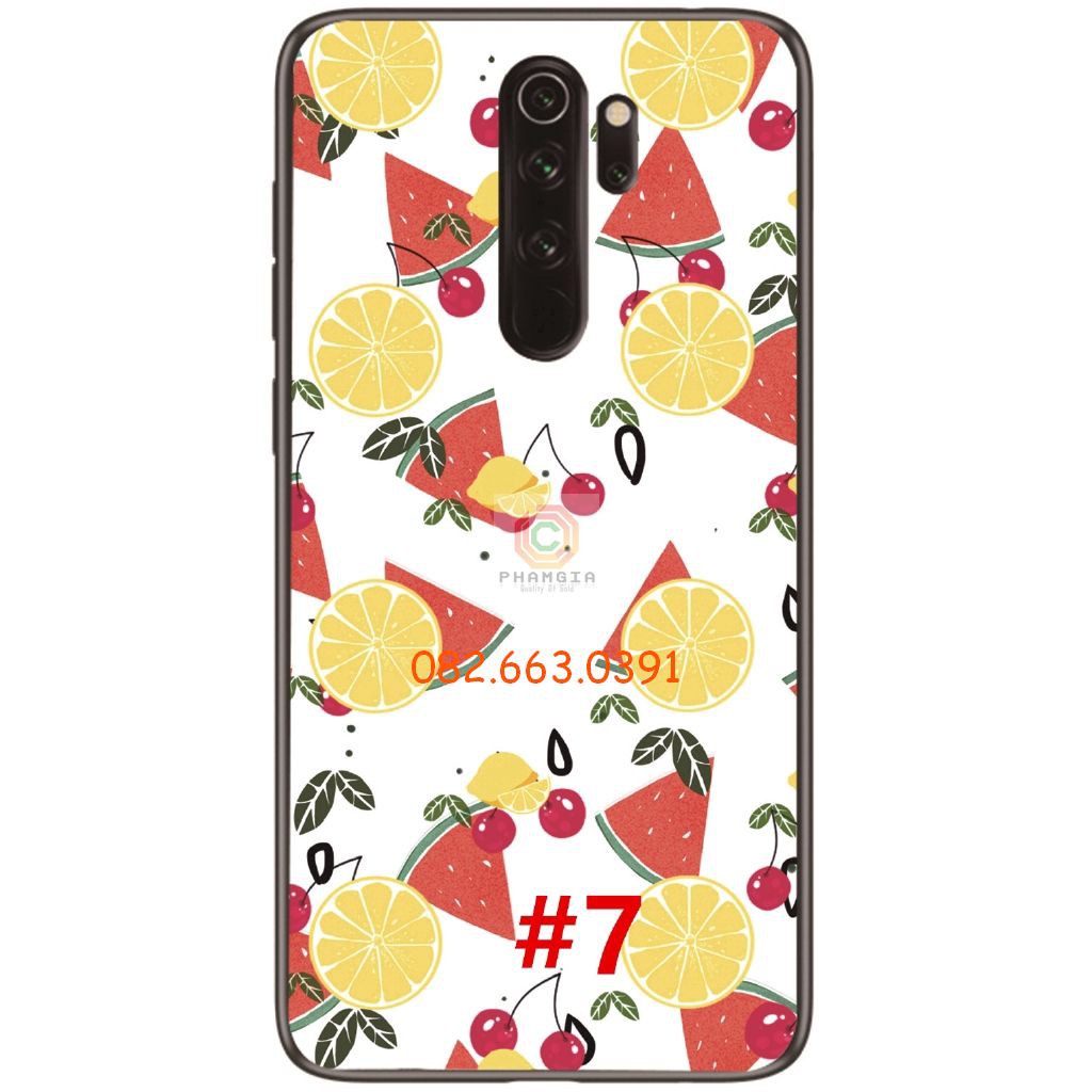 Ốp lưng tráng gương Oppo Reno 2 hình trái cây mùa hè