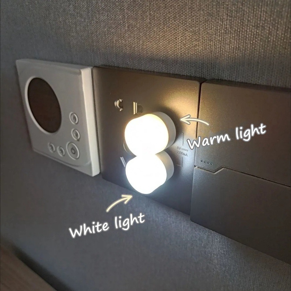 Đèn Ngủ Led Usb Mini Bảo Vệ Mắt Khẩn Cấp Tiện Dụng