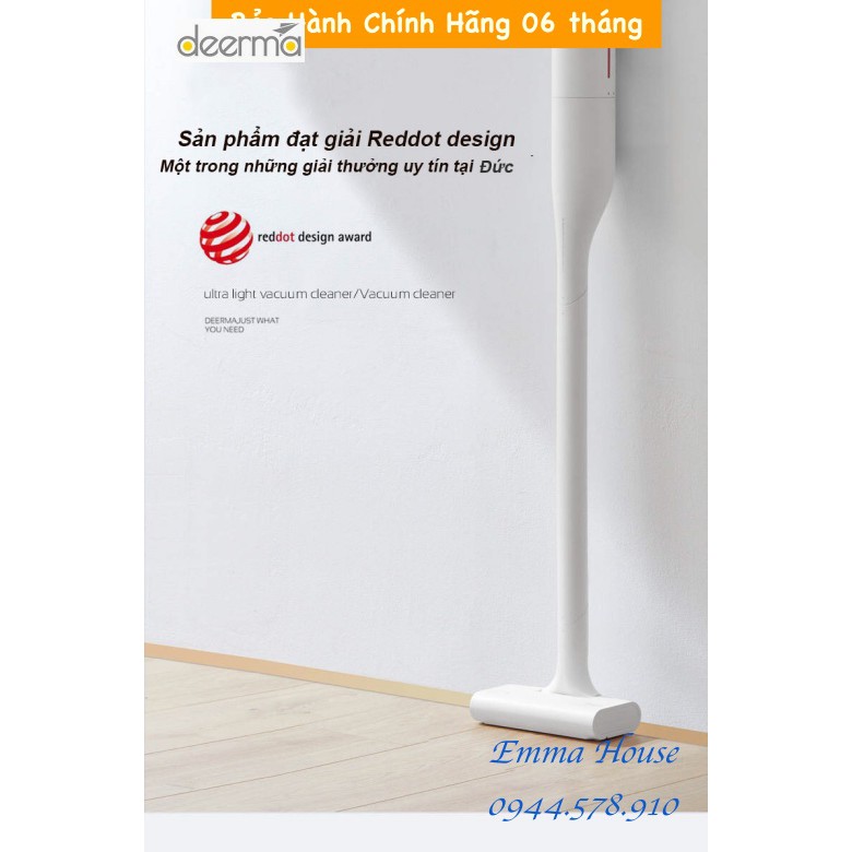 Máy Hút Bụi Cầm Tay Mini Không Dây Deerma VC01, BẢO HÀNH CHÍNH HÃNG 06 Tháng, Bản Tiếng Anh | BigBuy360 - bigbuy360.vn