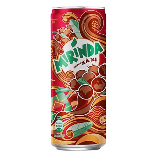 Mirinda Xá xị thùng 24lon 330ml