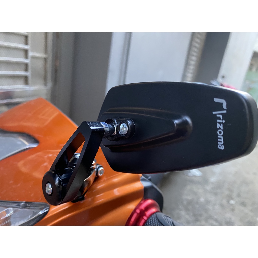 Gương Gù Chân Gương Xe Máy Kính Trắng Gắn Nhỏ Gọn Đủ Ốc Gắn Các Dòng Xe