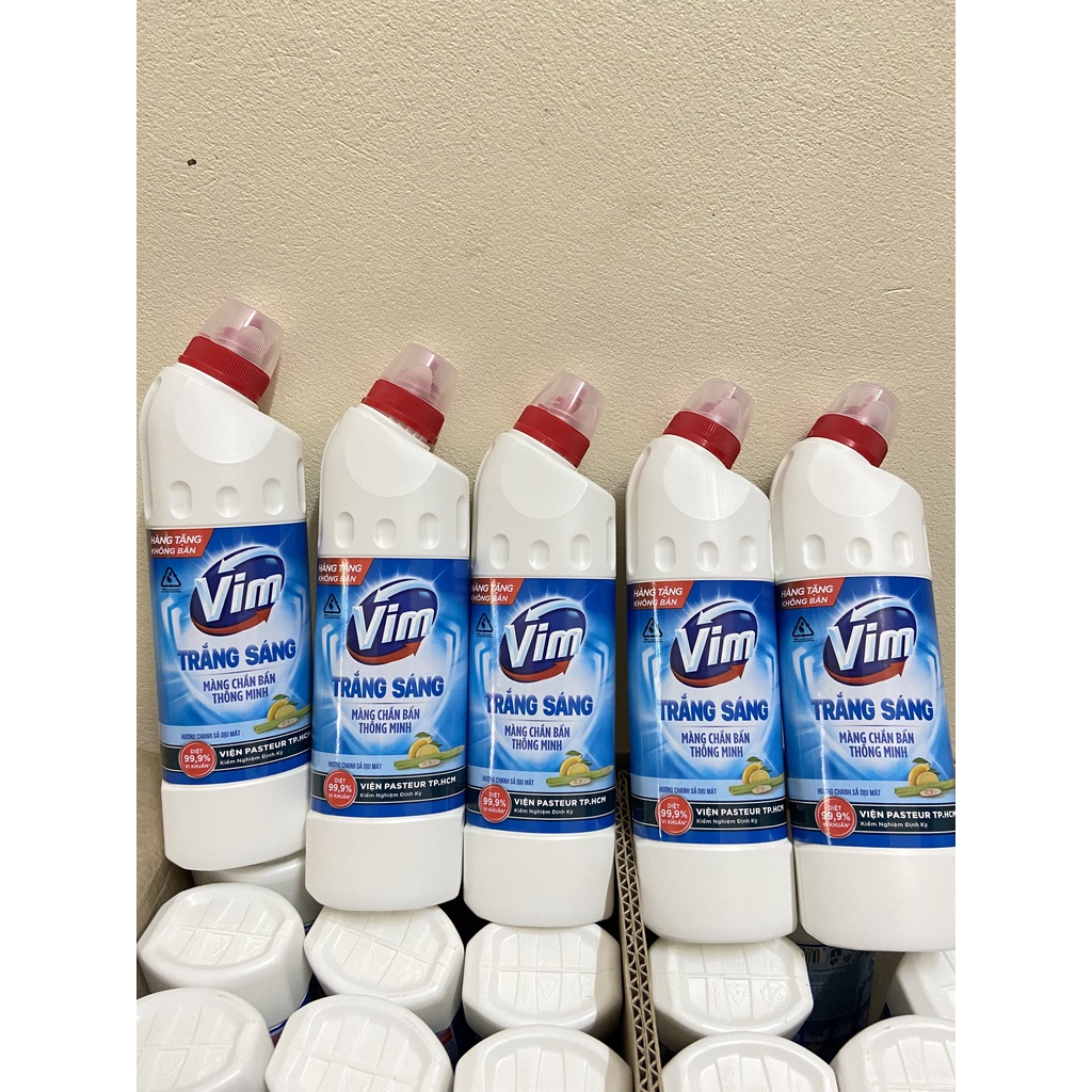 Nước Tẩy Bồn Cầu Vim Diệt Khuẩn 450ml, Nước Tẩy Rửa Bồn Cầu Đa Năng Siêu Sạch Vim