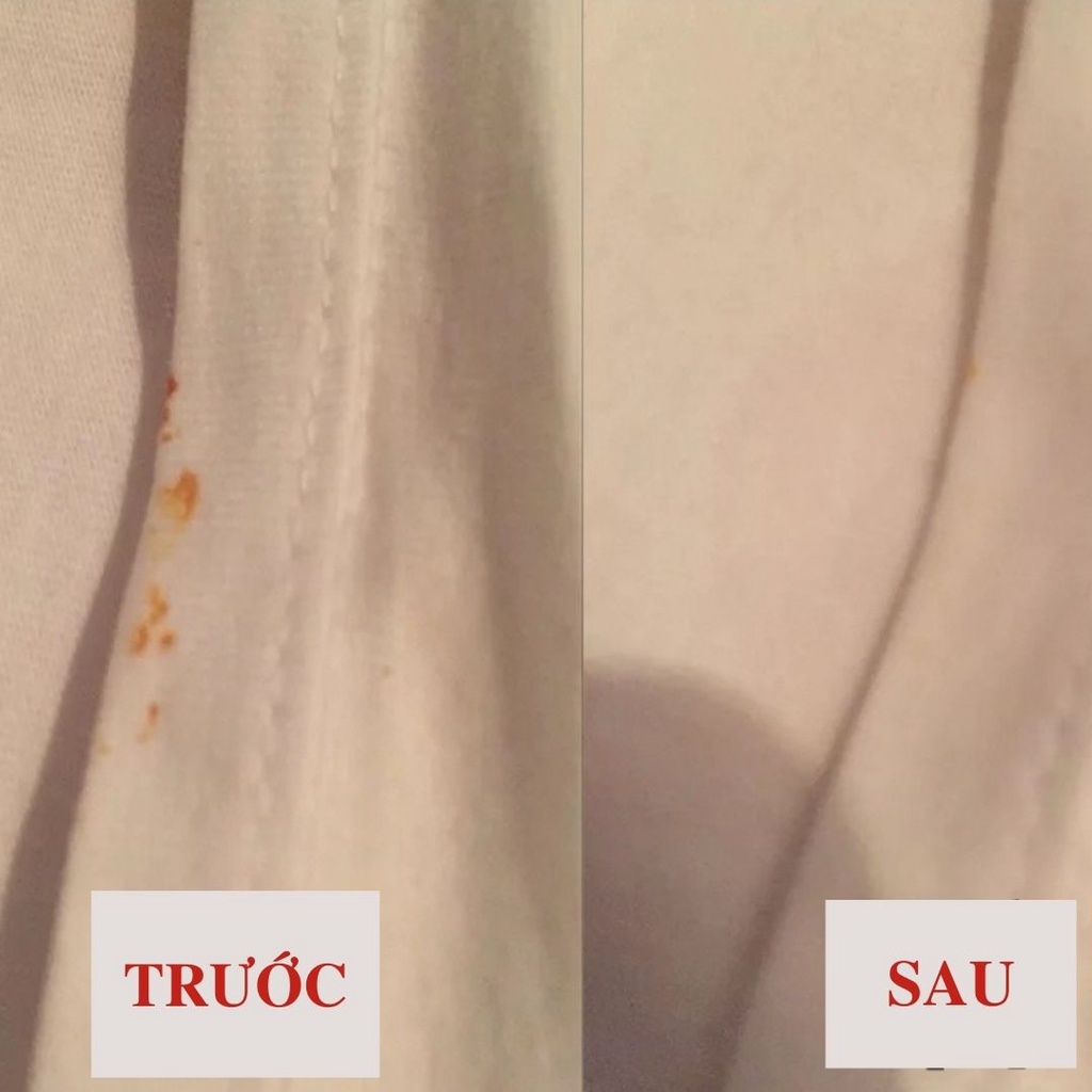 Tẩy Sét Vết Ố trên vải > Chai tẩy rỉ sét > sử dụng tẩy vết rỉ sét trên vải quần áo >