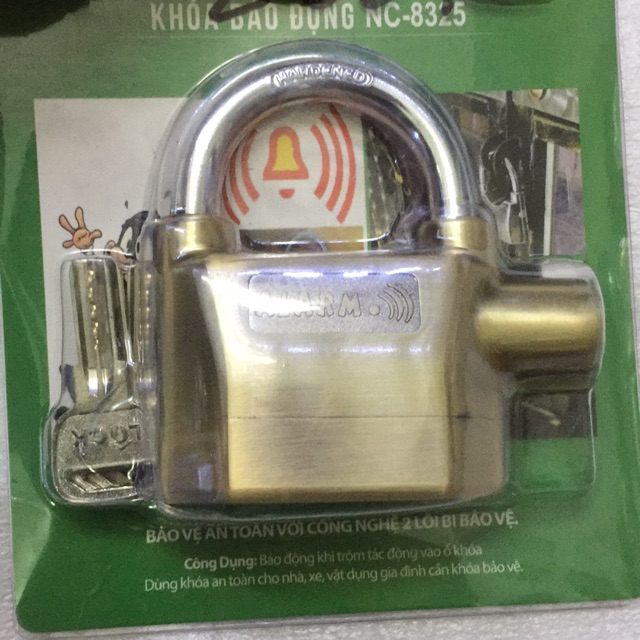Khoá chống trôm báo động 2 chiều