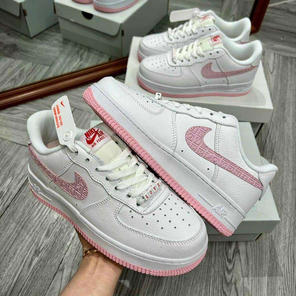 Giày Air Foce1 Low Valentine Day Ver2 2023 ,Af1 Pink Love Phiên Bản Giới Hạn Cao Cấp