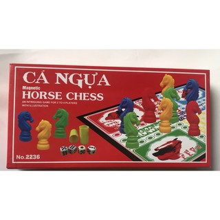 Cờ cá ngựa nam châm kt 14x28 cm ms 2236